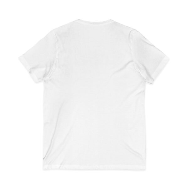 Mountain Mama Shirt - Bella Canvas Unisex V-Neck T-Shirt with Mountains, Stream & Sun Graphic, Outdoorsy Adventure Tee - Image 2