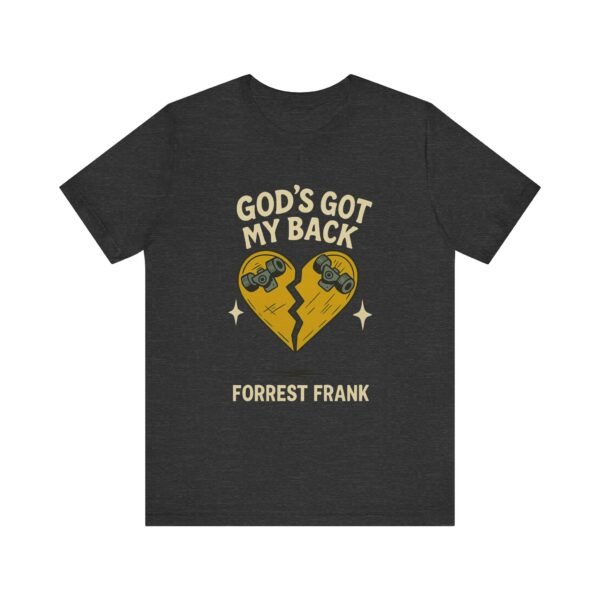 Forrest Frank Song Illustrated Tee, Unisex Shirt with Skateboard Design, Music Lover Gift, Short Sleeve Tshirt, Skateboarding Graphic Tee, - Image 25