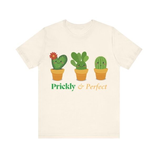 Cute Cactus Unisex Tee - Prickly & Perfect, Gift for Plant Lovers, Casual Wear, Summer Style, Gardening Gift, Eco-Friendly Fashion - Image 21