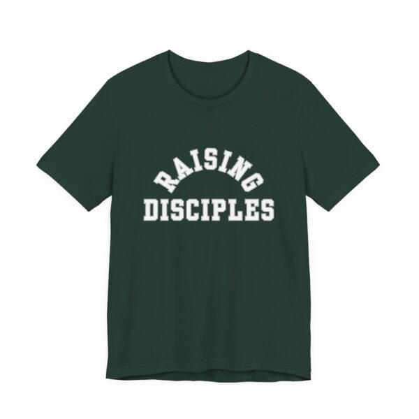Raising Disciples Shirt - Unisex Christian T-Shirt, Varsity Style Faith Tee for Parents, Teachers & Leaders - Image 35