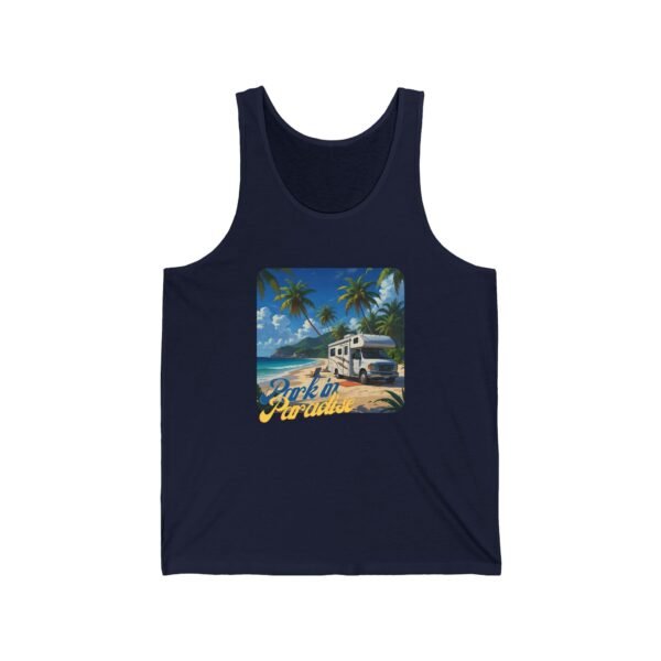 Park in Paradise Class C Motorhome RV Adventure Tank Top - Perfect for Camping and RV Life - Image 5