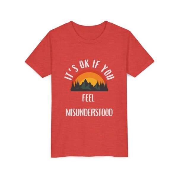 Misunderstood Youth Shirt - Bella Canvas Christian T-Shirt Inspired by Forrest Frank & Cory Asbury Song, Designed by Kid Artist - Image 55