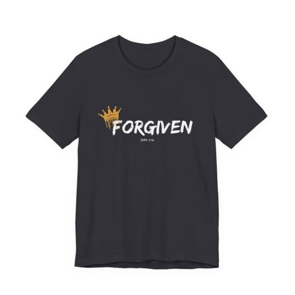 Forgiven Shirt with John 3:16 - Unisex Christian T-Shirt, Crown Faith Tee, Scripture Inspired Apparel - Image 11