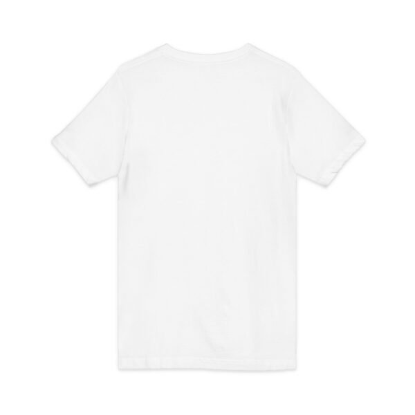 Mountain Mama Shirt - Bella Canvas Unisex V-Neck T-Shirt with Mountains, Stream & Sun Graphic, Outdoorsy Adventure Tee - Image 4