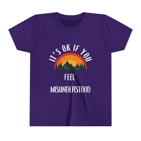 Misunderstood Youth Shirt - Bella Canvas Christian T-Shirt Inspired by Forrest Frank & Cory Asbury Song, Designed by Kid Artist - Image 37