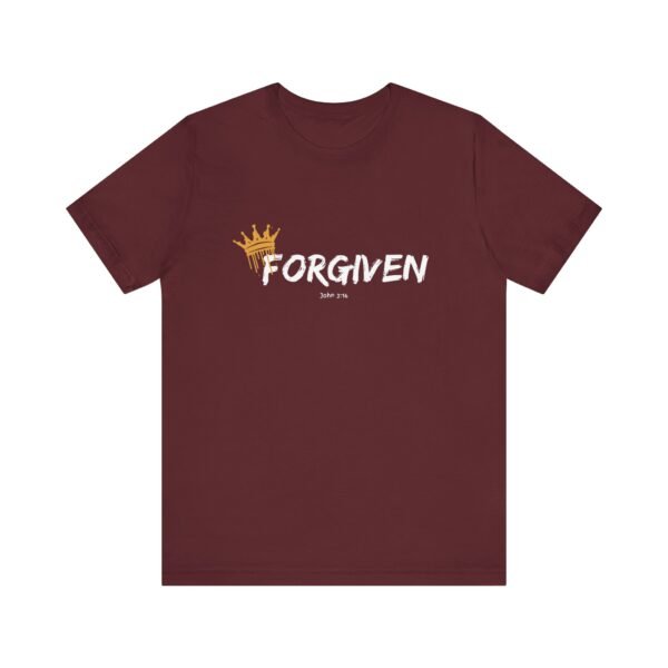 Forgiven Shirt with John 3:16 - Unisex Christian T-Shirt, Crown Faith Tee, Scripture Inspired Apparel - Image 49