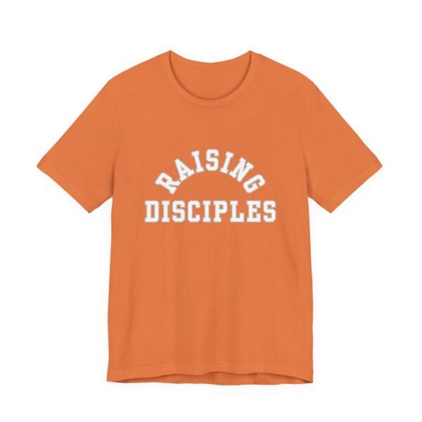 Raising Disciples Shirt - Unisex Christian T-Shirt, Varsity Style Faith Tee for Parents, Teachers & Leaders - Image 15