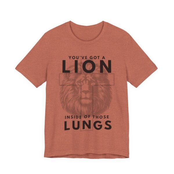 Youve Got a Lion Inside of Those Lungs Shirt - Bella Canvas Unisex Christian T-Shirt, Brandon Lake Inspired Worship Tee - Image 15