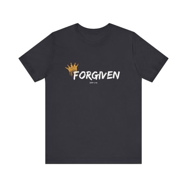 Forgiven Shirt with John 3:16 - Unisex Christian T-Shirt, Crown Faith Tee, Scripture Inspired Apparel - Image 9
