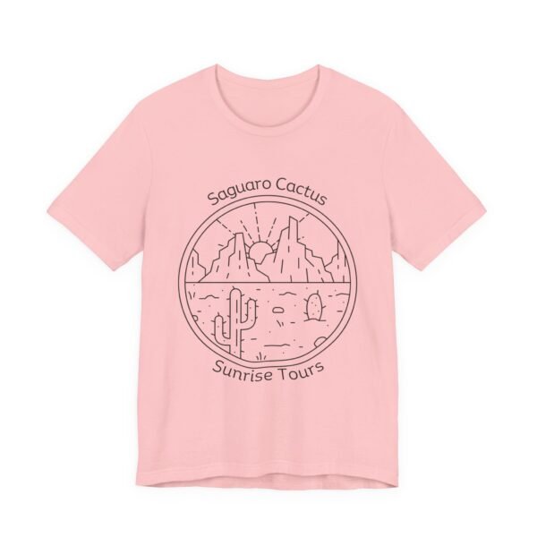 Saguaro Cactus Sunrise Tours Shirt - Bella Canvas Unisex TShirt, Desert Southwest Graphic Tee, Adventure Travel Inspired Shirt - Image 39