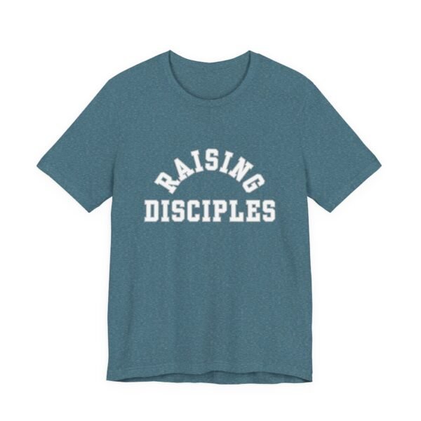 Raising Disciples Shirt - Unisex Christian T-Shirt, Varsity Style Faith Tee for Parents, Teachers & Leaders - Image 59
