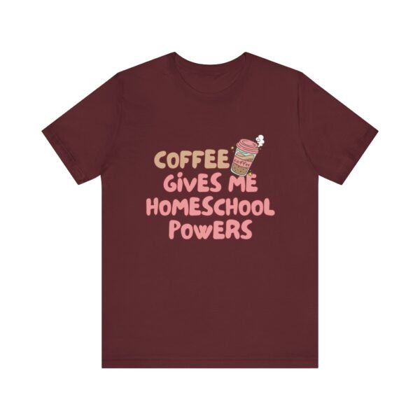 Coffee Gives Me Super Powers Shirt - Bella Canvas Unisex T-Shirt, Funny Coffee Lover Tee, Caffeine Humor Gift - Image 49