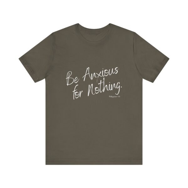 Be Anxious for Nothing Shirt - Bella Canvas Womens Christian T-Shirt, Philippians 4 6 Bible Verse Tee, Faith Inspired Gift - Image 13