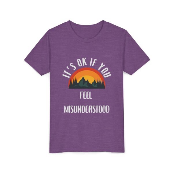 Misunderstood Youth Shirt - Bella Canvas Christian T-Shirt Inspired by Forrest Frank & Cory Asbury Song, Designed by Kid Artist - Image 35