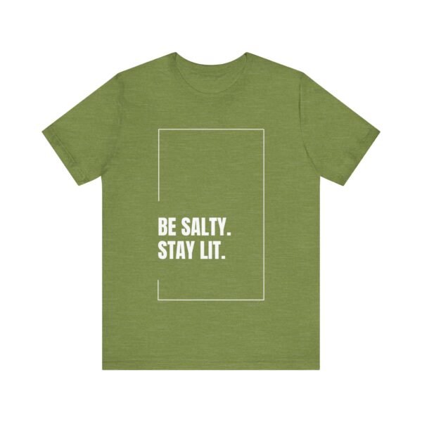 Be Salty Stay Lit Shirt - Bella Canvas Unisex Christian T-Shirt, Matthew 5:13-14 Bible Verse Graphic Tee, Faith Inspired Gift - Image 13