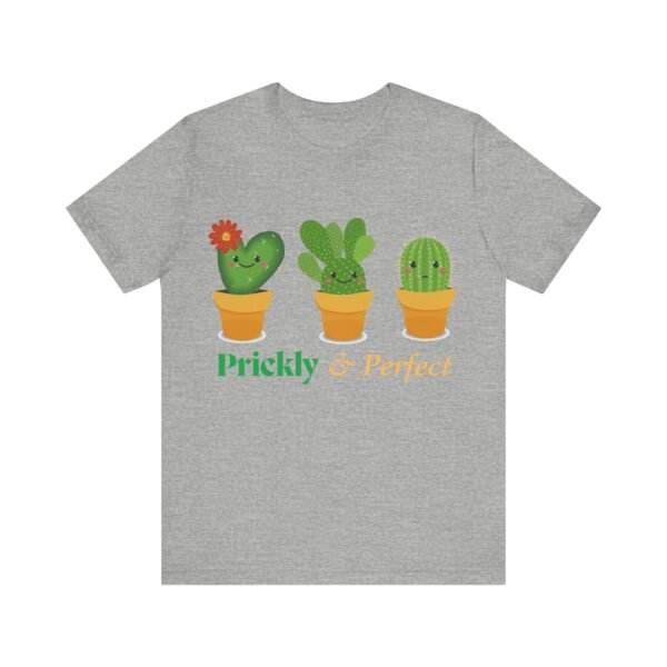 Cute Cactus Unisex Tee - Prickly & Perfect, Gift for Plant Lovers, Casual Wear, Summer Style, Gardening Gift, Eco-Friendly Fashion - Image 33