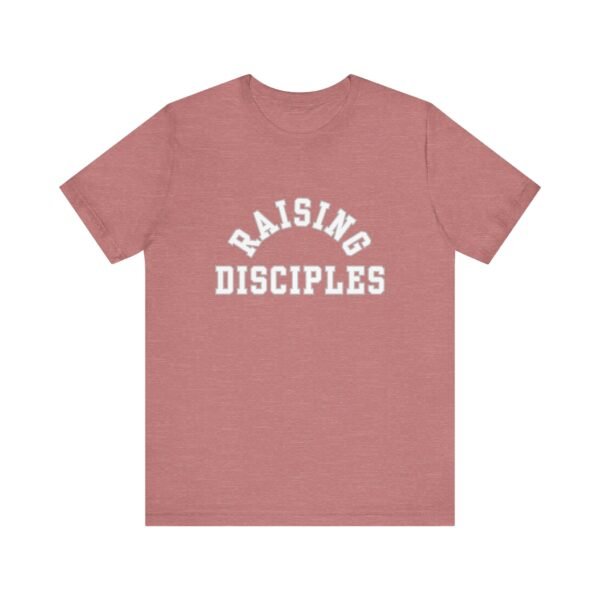 Raising Disciples Shirt - Unisex Christian T-Shirt, Varsity Style Faith Tee for Parents, Teachers & Leaders - Image 5