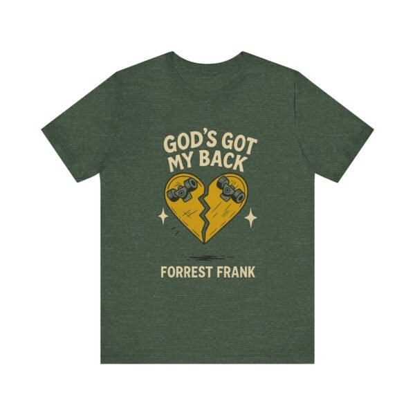 Forrest Frank Song Illustrated Tee, Unisex Shirt with Skateboard Design, Music Lover Gift, Short Sleeve Tshirt, Skateboarding Graphic Tee, - Image 17