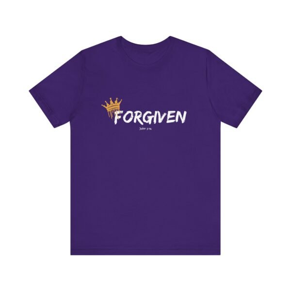 Forgiven Shirt with John 3:16 - Unisex Christian T-Shirt, Crown Faith Tee, Scripture Inspired Apparel - Image 45