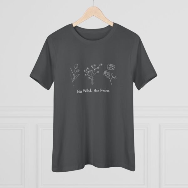 Be Wild Be Free Shirt - Wildflower Graphic Tee for Women, Homeschool Mom Shirt, Boho Bella Canvas T-Shirt, Nature Lover Gift - Image 16