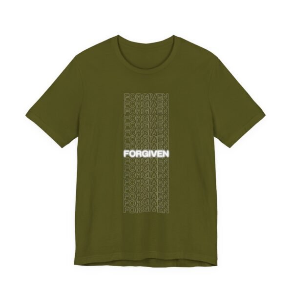 Forgiven Shirt - Bella Canvas Unisex Christian T-Shirt, Grace & Faith Graphic Tee - Image 15