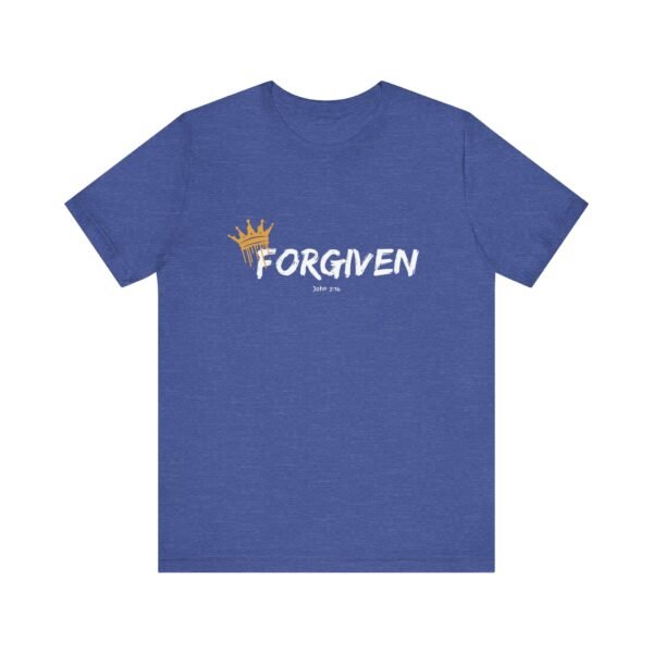 Forgiven Shirt with John 3:16 - Unisex Christian T-Shirt, Crown Faith Tee, Scripture Inspired Apparel - Image 29
