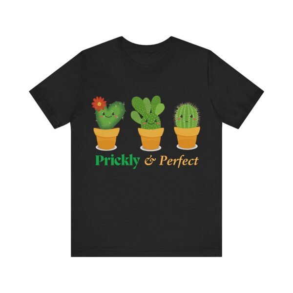 Cute Cactus Unisex Tee - Prickly & Perfect, Gift for Plant Lovers, Casual Wear, Summer Style, Gardening Gift, Eco-Friendly Fashion - Image 17