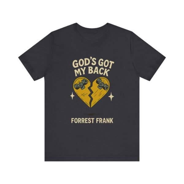 Forrest Frank Song Illustrated Tee, Unisex Shirt with Skateboard Design, Music Lover Gift, Short Sleeve Tshirt, Skateboarding Graphic Tee, - Image 13