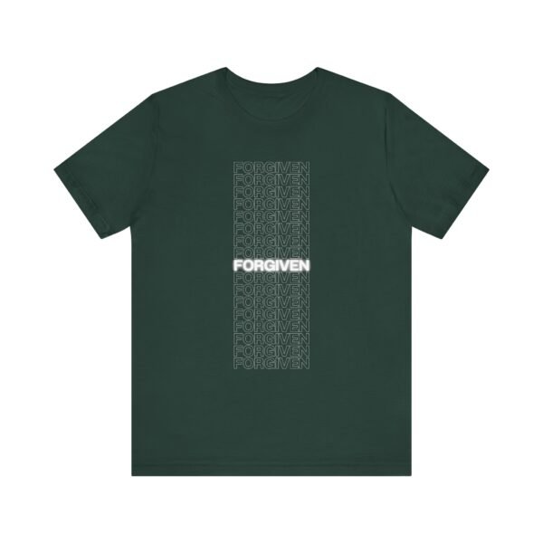 Forgiven Shirt - Bella Canvas Unisex Christian T-Shirt, Grace & Faith Graphic Tee - Image 25