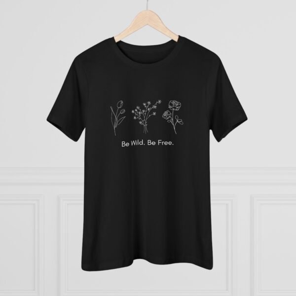 Be Wild Be Free Shirt - Wildflower Graphic Tee for Women, Homeschool Mom Shirt, Boho Bella Canvas T-Shirt, Nature Lover Gift - Image 8