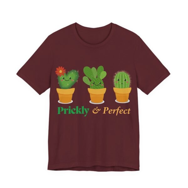Cute Cactus Unisex Tee - Prickly & Perfect, Gift for Plant Lovers, Casual Wear, Summer Style, Gardening Gift, Eco-Friendly Fashion - Image 43