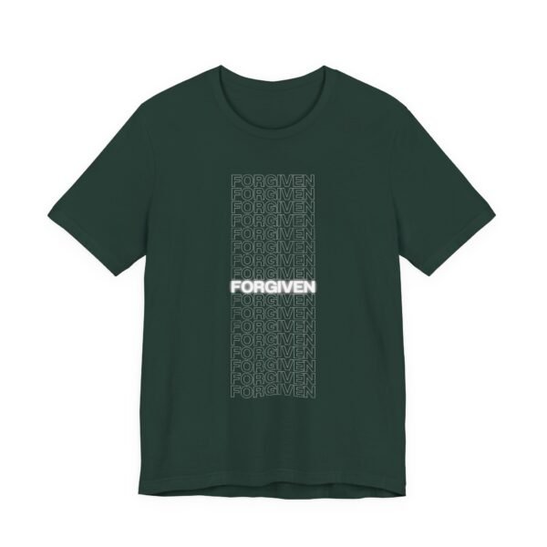 Forgiven Shirt - Bella Canvas Unisex Christian T-Shirt, Grace & Faith Graphic Tee - Image 27