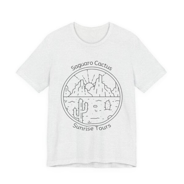 Saguaro Cactus Sunrise Tours Shirt - Bella Canvas Unisex TShirt, Desert Southwest Graphic Tee, Adventure Travel Inspired Shirt - Image 7