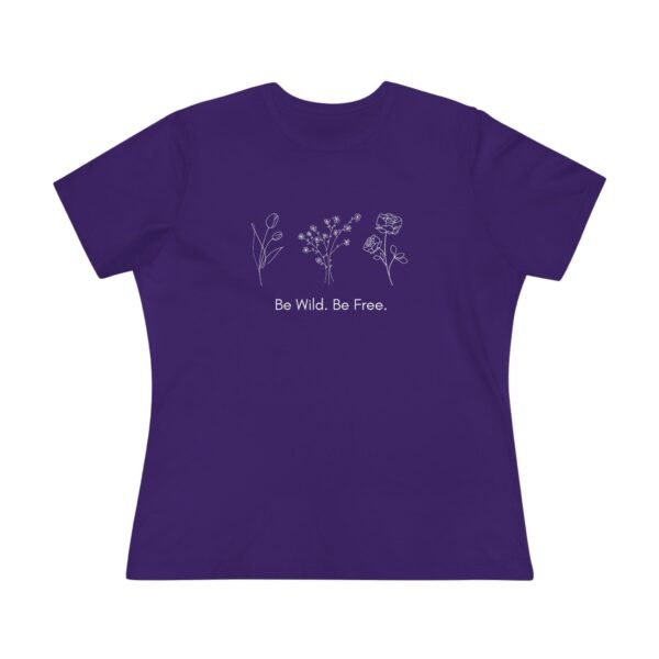 Be Wild Be Free Shirt - Wildflower Graphic Tee for Women, Homeschool Mom Shirt, Boho Bella Canvas T-Shirt, Nature Lover Gift - Image 21