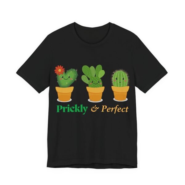 Cute Cactus Unisex Tee - Prickly & Perfect, Gift for Plant Lovers, Casual Wear, Summer Style, Gardening Gift, Eco-Friendly Fashion - Image 19