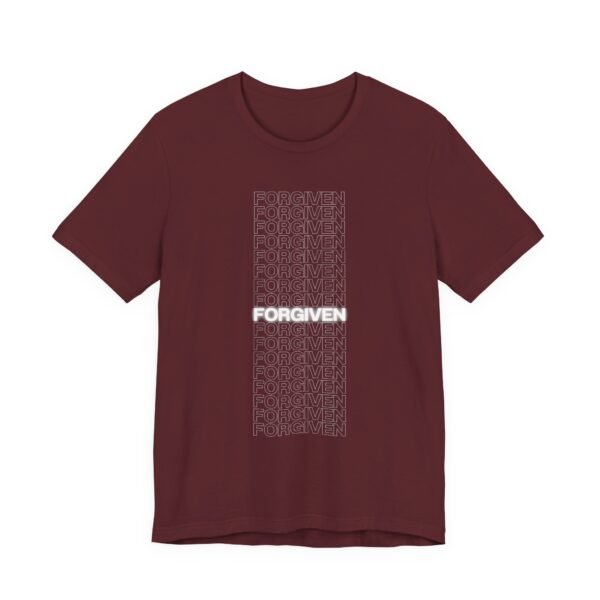 Forgiven Shirt - Bella Canvas Unisex Christian T-Shirt, Grace & Faith Graphic Tee - Image 55