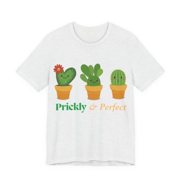 Cute Cactus Unisex Tee - Prickly & Perfect, Gift for Plant Lovers, Casual Wear, Summer Style, Gardening Gift, Eco-Friendly Fashion - Image 11