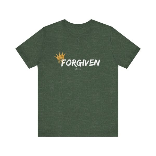 Forgiven Shirt with John 3:16 - Unisex Christian T-Shirt, Crown Faith Tee, Scripture Inspired Apparel - Image 21