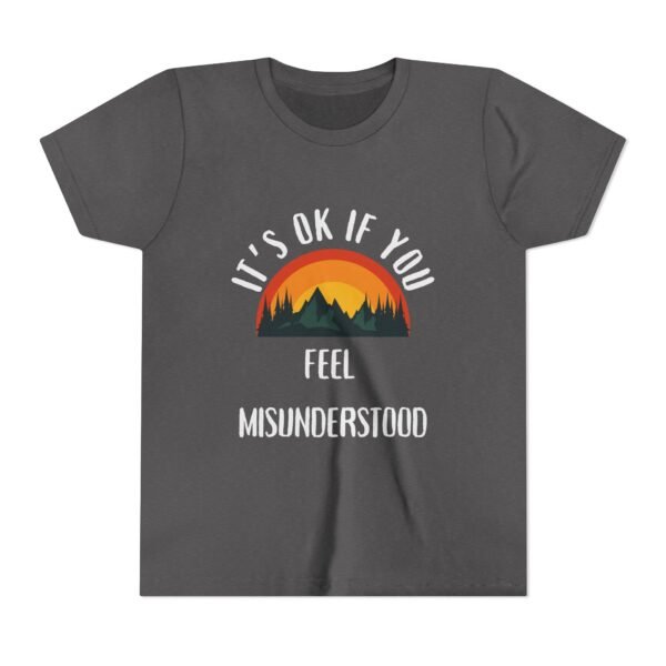 Misunderstood Youth Shirt - Bella Canvas Christian T-Shirt Inspired by Forrest Frank & Cory Asbury Song, Designed by Kid Artist - Image 45
