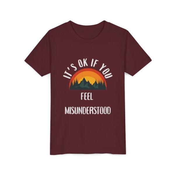 Misunderstood Youth Shirt - Bella Canvas Christian T-Shirt Inspired by Forrest Frank & Cory Asbury Song, Designed by Kid Artist - Image 51