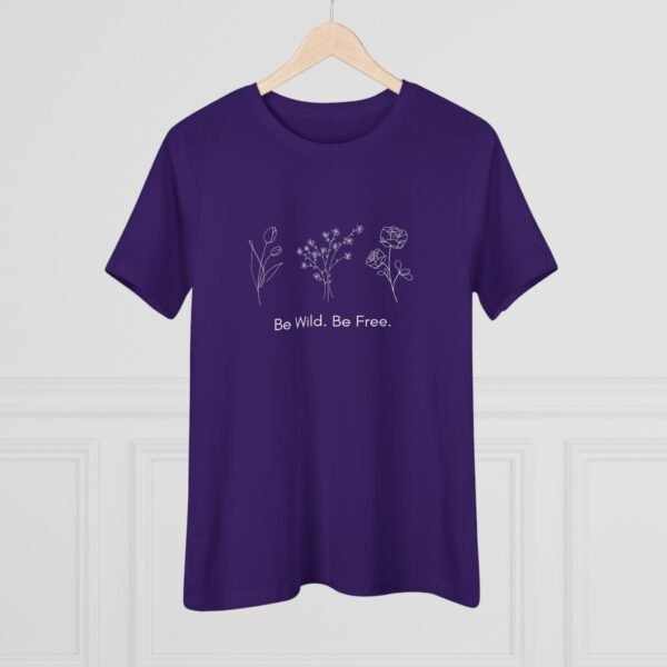 Be Wild Be Free Shirt - Wildflower Graphic Tee for Women, Homeschool Mom Shirt, Boho Bella Canvas T-Shirt, Nature Lover Gift - Image 24