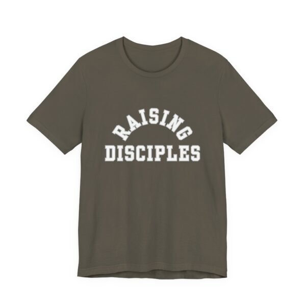 Raising Disciples Shirt - Unisex Christian T-Shirt, Varsity Style Faith Tee for Parents, Teachers & Leaders - Image 23