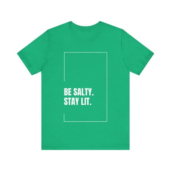 Be Salty Stay Lit Shirt - Bella Canvas Unisex Christian T-Shirt, Matthew 5:13-14 Bible Verse Graphic Tee, Faith Inspired Gift - Image 25