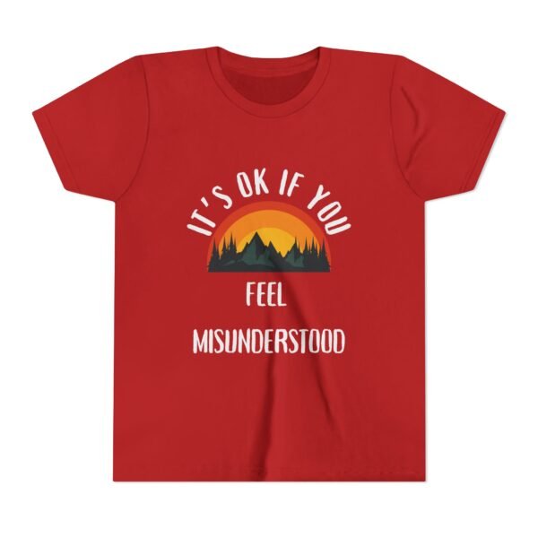 Misunderstood Youth Shirt - Bella Canvas Christian T-Shirt Inspired by Forrest Frank & Cory Asbury Song, Designed by Kid Artist - Image 57