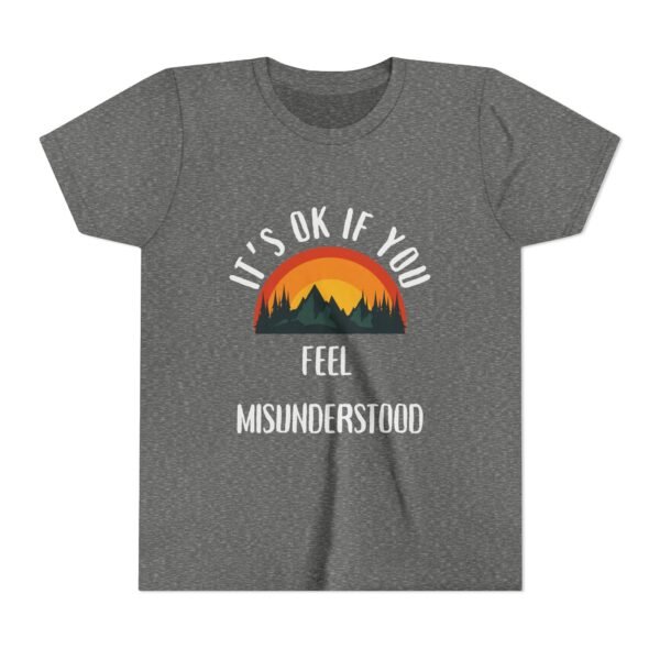 Misunderstood Youth Shirt - Bella Canvas Christian T-Shirt Inspired by Forrest Frank & Cory Asbury Song, Designed by Kid Artist