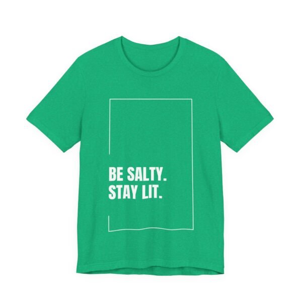 Be Salty Stay Lit Shirt - Bella Canvas Unisex Christian T-Shirt, Matthew 5:13-14 Bible Verse Graphic Tee, Faith Inspired Gift - Image 27