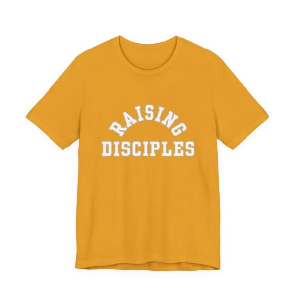 Raising Disciples Shirt - Unisex Christian T-Shirt, Varsity Style Faith Tee for Parents, Teachers & Leaders - Image 19