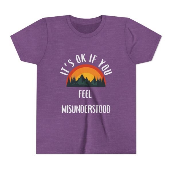 Misunderstood Youth Shirt - Bella Canvas Christian T-Shirt Inspired by Forrest Frank & Cory Asbury Song, Designed by Kid Artist - Image 33