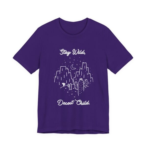 Stay Wild Desert Child Shirt - Bella Canvas Unisex T-Shirt, Boho Western Graphic Tee, Adventure Desert Vibes Apparel - Image 59