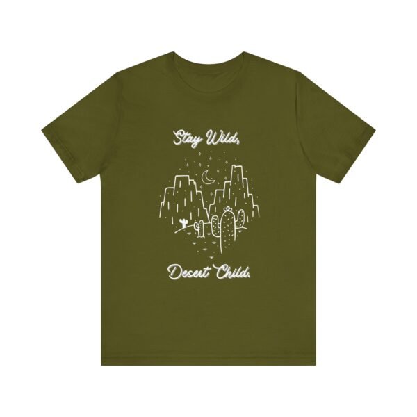 Stay Wild Desert Child Shirt - Bella Canvas Unisex T-Shirt, Boho Western Graphic Tee, Adventure Desert Vibes Apparel - Image 25